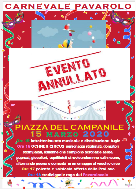 15 marzo 2020 - Carnevale in piazza