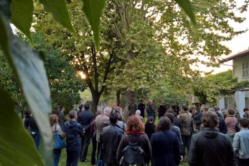 HILARIO ISOLA studio per natura morente a cura di FRANCESCO POLI <br>AUSPICIO installazione sonora realizzata con ENRICO ASCOLI